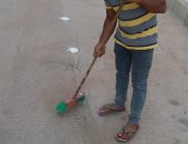 صور.. تطهير مديرية التعليم والإدارات ولجان الثانوية والدبلومات بكفر الشيخ  