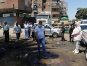 صور.. التحفظ على ماكينات غسيل السيارات غرب الإسكندرية للحفاظ على مياه الشرب