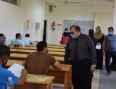 نائب رئيس جامعة السادات يتابع امتحانات كليتى الحقوق والتربية