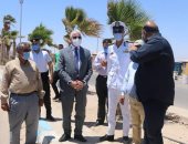 محافظ جنوب سيناء يتابع عددا من المشروعات التنموية الكبرى بطور سيناء 