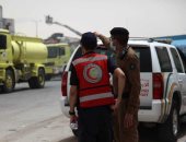 السعودية: حريق هائل بأحد فنادق الرياض وإصابة 22 شخصا