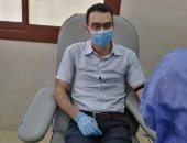 مدير العلاج الحر ببنى سويف بعد تبرعه بالبلازما: واجب إنسانى عقب فقدى والدى