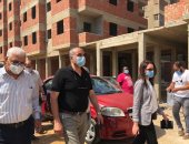 نائب محافظ الجيزة تتفقد مشروع تطوير العشوائيات بعشش السودان.. صور