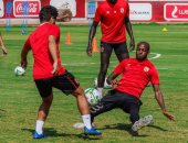 محمد محمود عن تدخل جيرالدو العنيف فى مران الأهلى: "لااااااا كفاية"