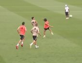 هدف تاريخي لأيسكو وكاسيميرو من تدريبات ريال مدريد استعداداً لمواجهة ألافيس