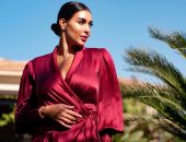 شاهد.. ياسمين صبري في أحدث ظهور لها بفستان فوشيا بعد انتهاء التدريبات 