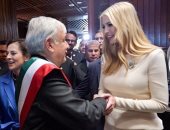 إيفانكا ترامب تستعيد ذكرياتها مع رئيس المكسيك أثناء زيارته للولايات المتحدة.. صور