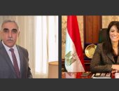 وزيرة التعاون الدولى تبحث مع سفير العراق عقد اجتماعات اللجنة العليا بين البلدين   