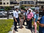 محافظ بورسعيد يتفقد ميدان المنشية ويؤكد استمرار أعمال تطوير الميادين.. صور