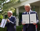 ترامب ونظيره المكسيكى يعلنان دخول اتفاقية التجارة حيز النفاذ