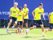 دي يونج وفيربو يعودان لتدريبات برشلونة استعداداً لمباراة بلد الوليد.. صور