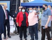 وزير الثقافة تتفقد مسرح ساحة الهناجر للفنون ‏