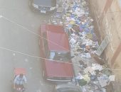 سكان شارع شيديا بالإسكندرية يشكون تراكم وإلقاء القمامة بالمنطقة