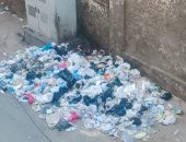شكوى سكان شارع الجمهورية بالمنصورة من تراكم القمامة