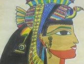 كوثر فنانة تشارك برسومات فنية وبورترية تبرز موهبتها الفنية