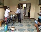 الشباب والرياضة بأسوان تتابع المراكز للتأكد من الإجراءات الوقائية.. صور             