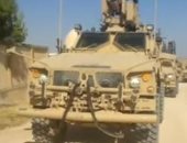 فيديو.. جنود سوريون يتصدون لدورية عسكرية أمريكية فى ريف الحسكة