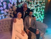 أحمد ناجي مدرب حراس سموحة يحتفل بخطوبة نجله عبد الرحمن 
