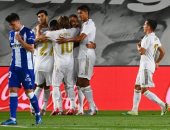 ريال مدريد يتفوق بهدف بنزيما على ألافيس فى الشوط الأول بالدوري الاسباني
