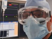 "محمود" أخصائى التصوير الإشعاعى بقسطرة القلب بالعريش يواجه كورونا