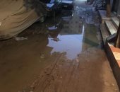  شكوى من غرق شارع الشعراوى بكفر طهرمس بمحافظة الجيزة بمياه الصرف الصحى