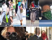 نجوم هوليوود يفضلون "البندانا" عن "الكمامة"..منهم آمبر هيرد وتوم هانكس..صور