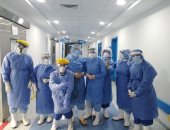 نجاح حالتى ولادة قيصرية لمريضتى كورونا بمستشفى العجمى خلال 24 ساعة