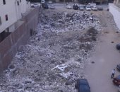 شكوى من تراكم القمامة عند البواية الأولى لحدائق الأهرام بمحافظة الجيزة 