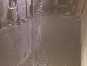 أهالى قرية بلكيم بالغربية يستغيثون من إنفجار ماسورة مياه وغرق الشوارع