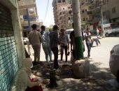 صور.. طلاب الثانوية العامة بالمنيا: الكيمياء فى مستوى الطالب المتوسط