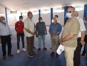 محافظ بورسعيد يتفقد أعمال تطوير صالة نادى الحرية لذوى الاحتياجات الخاصة.. صور