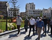 محافظ بورسعيد: 3 منصات للاحتفالات بافتتاح حديقة فريال التاريخية.. صور