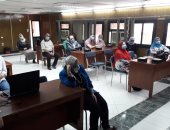 وكيل صحة الغربية يستقبل أمين عام الزمالة المصرية