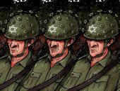 كاريكاتير صحيفة إماراتية.. فيروس كورونا يجتاح الجيش الإسرائيلي