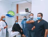 مستشفى إسنا للعزل الصحى تعلن خروج 8 حالات شفاء من فيروس كورونا.. صور