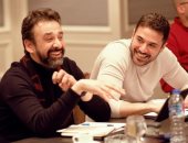 صور.. كريم عبد العزيز وأحمد عز وهند صبري من كواليس تحضير فيلم "كيرة والجن"