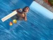 فيديو.. ساسى يستمتع بالسباحة.. و"زيزو" تحت أشعة الشمس فى معسكر الزمالك