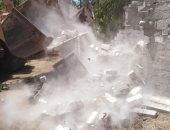 إزالة 153 حالة تعد على مصارف وأراضى زراعية وأملاك دوله بالمنيا والبحيرة