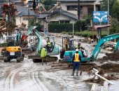 اليابان: تضرر 50 موقعا تراثيا وثقافيا بسبب الفيضانات والانهيارات الطينية