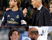 زيدان وراموس علاقة تطورت x صورتين من زملاء فى الملعب لمدرب وقائد للفريق