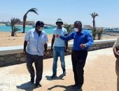 صور.. رئيس طور سيناء يتابع المشروعات التنموية الجارى تنفيذها بالمدينة