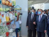 محافظ الإسكندرية يتفقد المنشآت الصناعية بالمنطقة الحرة ومجمع الصناعات البلاستيكية