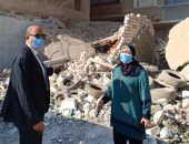 استرداد 70 فدان أملاك دولة بحلوان بعد إزالة التعديات.. صور