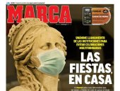 ريال مدريد يطالب جماهيره بالاحتفال فى المنزل.. الأبرز فى صحف العالم