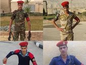 كلنا الجيش المصرى.. "أحمد" يشارك صورته بالزى العسكرى خلال فترة تجنيده