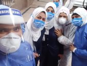 خروج 5 حالات شفاء من كورونا بمستشفى الأقصر العام 