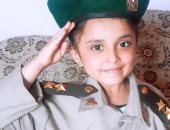كلنا جيش مصر.. "جنى" أصغر طفلة تشارك بالزى العسكرى فى حب مصر
