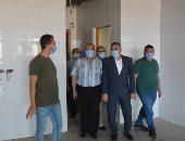نائب رئيس جامعة الفيوم يتفقد الأعمال الإنشائية لكلية الثروة السمكية