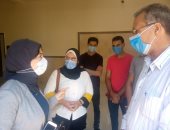 نائب محافظ القليوبية تقوم بجولة مفاجئة على وحدة المتغيرات المكانية بالخانكة