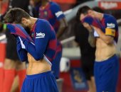 برشلونة يسقط بثنائية فى ليلة تتويج ريال مدريد بالدوري الإسباني